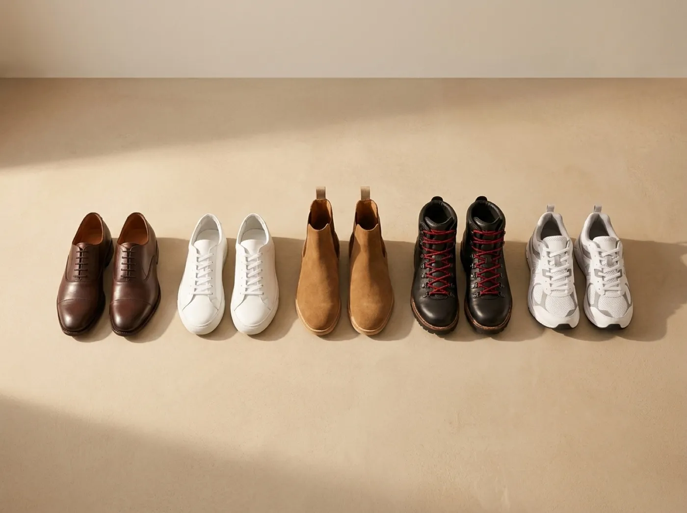 Works in every shoe — dress, sneakers, boots, runners
