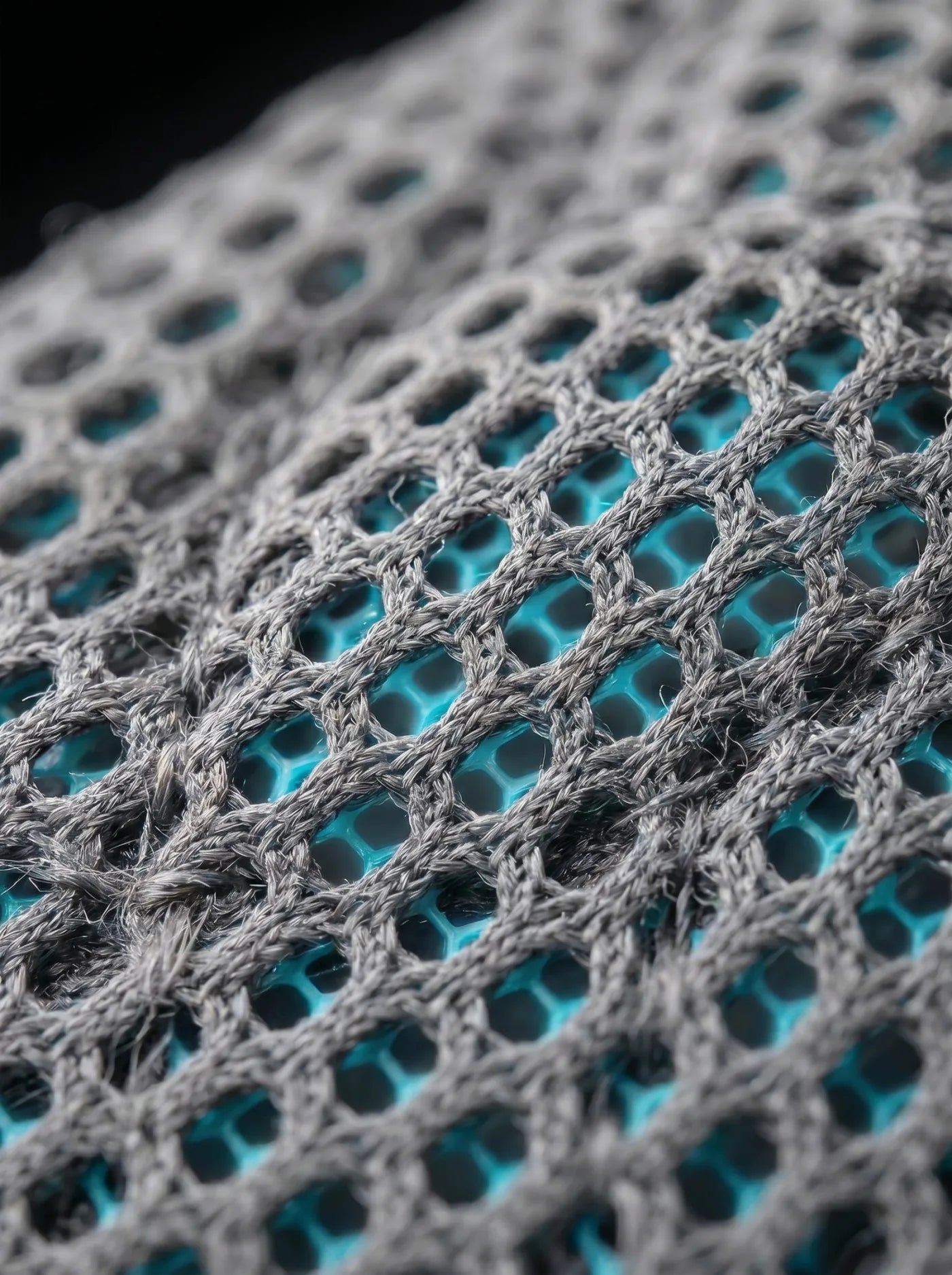 Macro of breathable mesh
